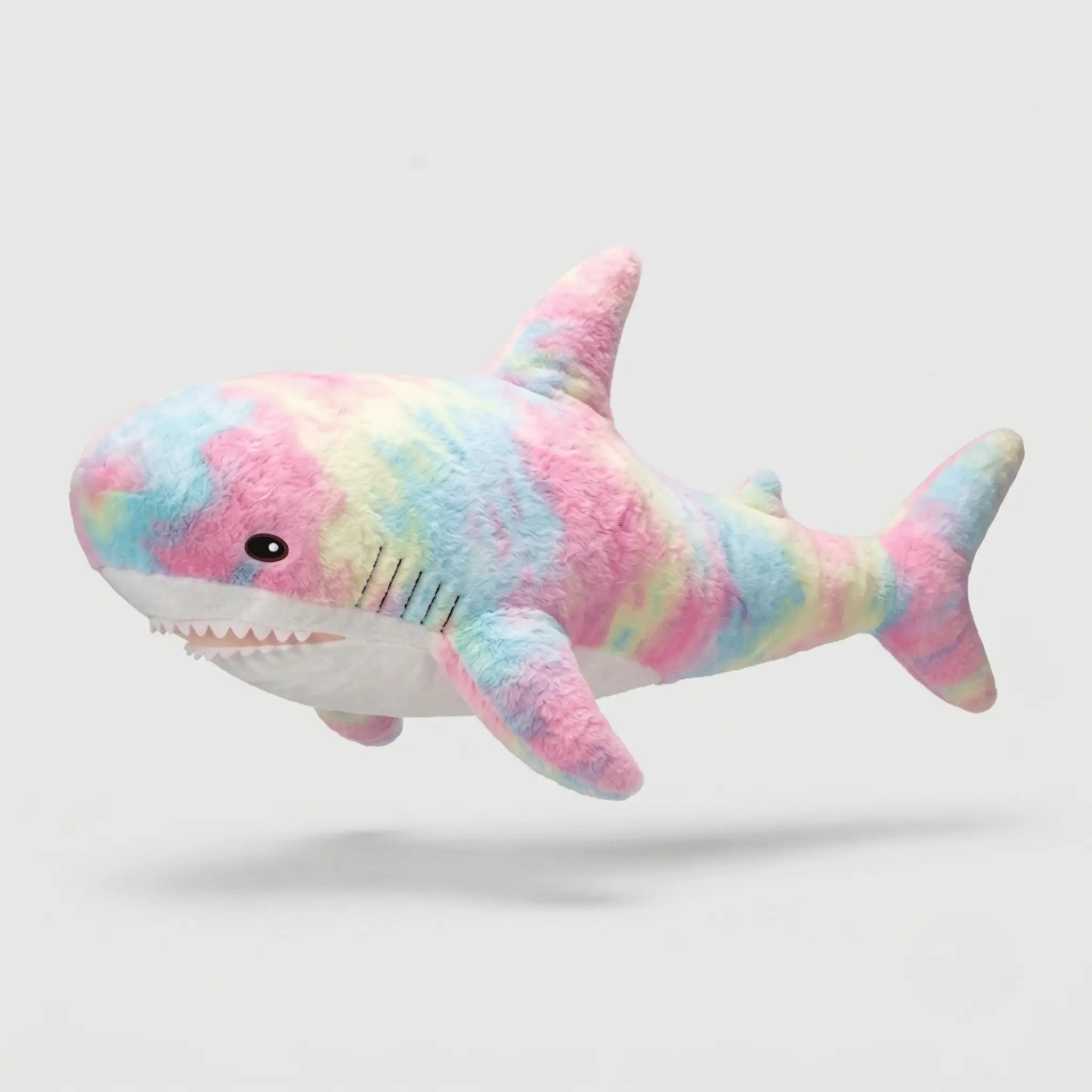 Finn the Giant Colorful Shark Snuggle Pillow