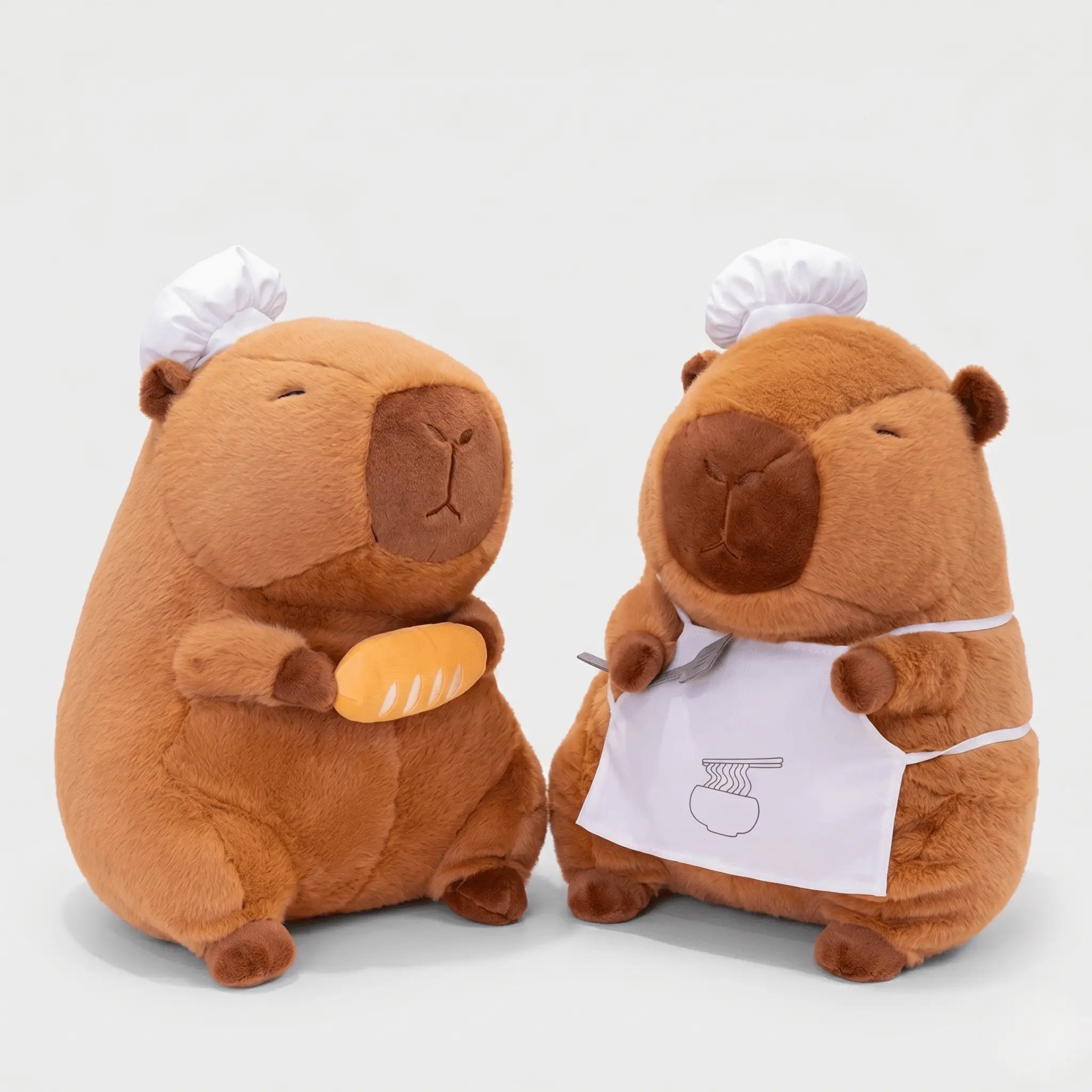 Capy the Kawaii Chef Hat Capybara Snuggle Plush
