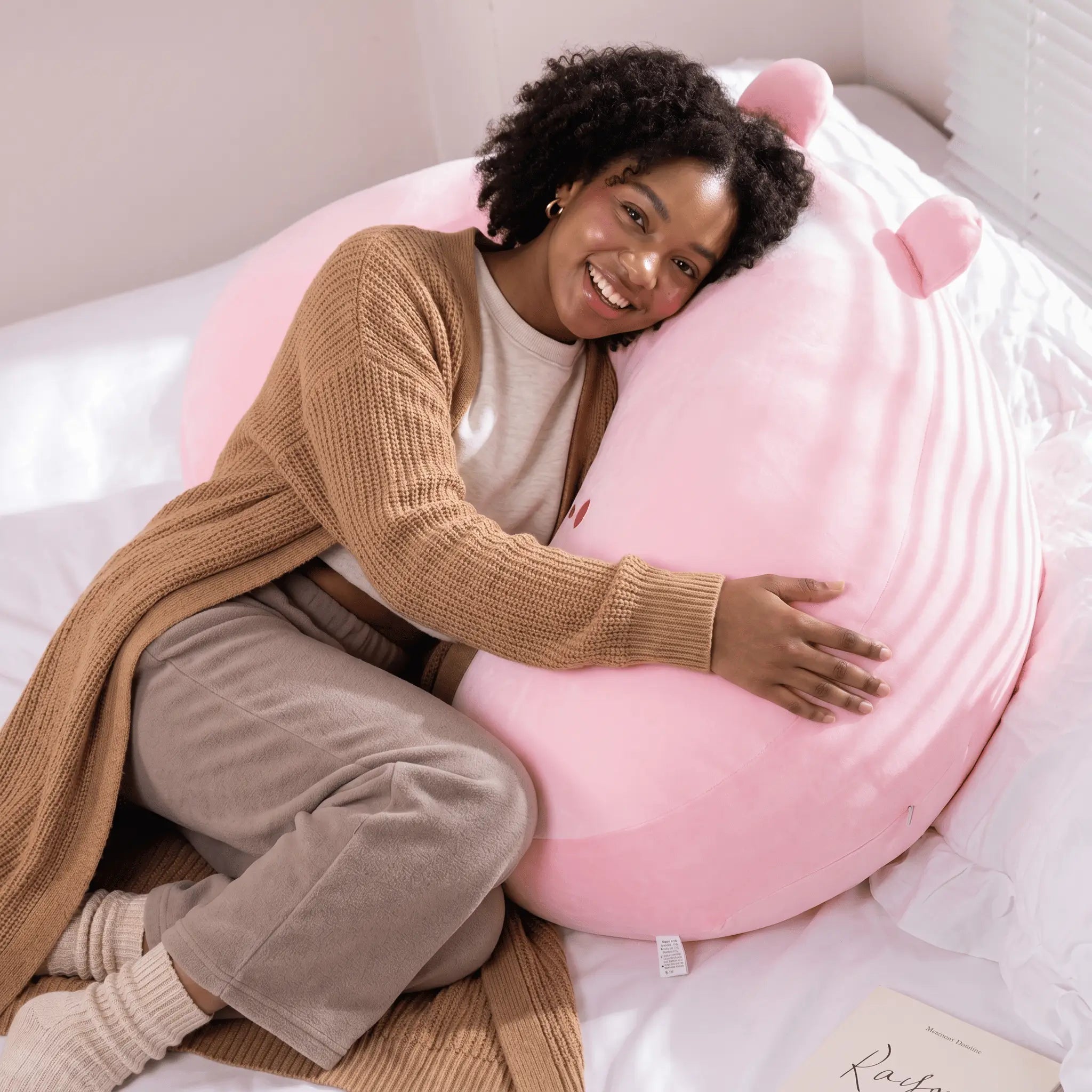 Capy the Kawaii Huggable Capybara Back Support Plush Pillow