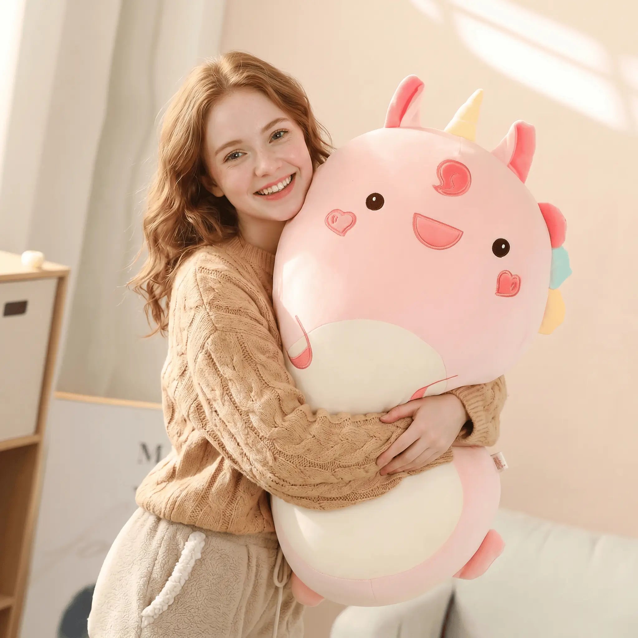 Dreamy Huggable Unicorn Dino Pig Snuggle Plush