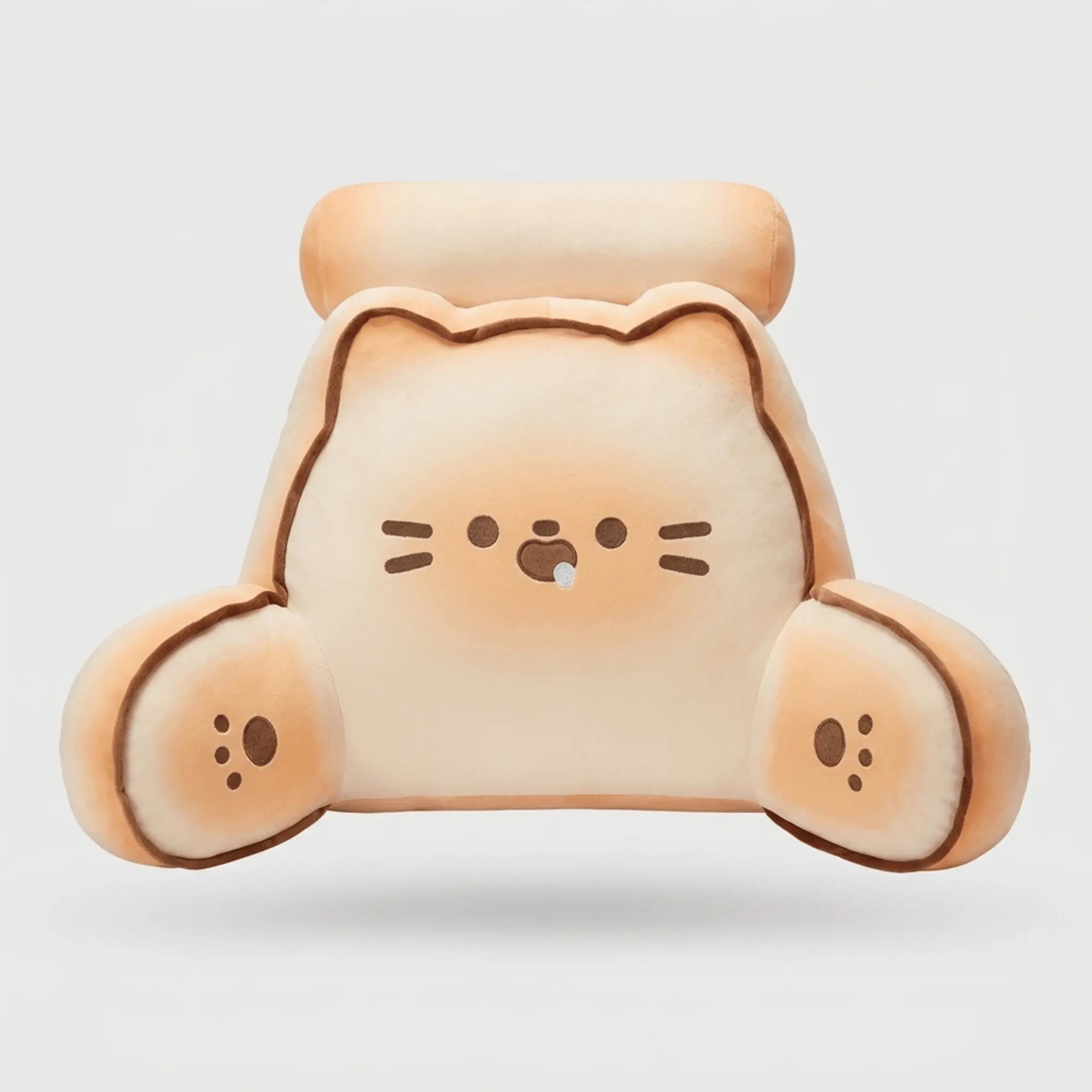 Biscuit the Kawaii Bread Cat Dog Backrest Triangle Plush