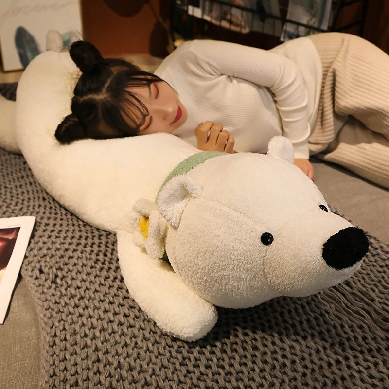 Drago the Kawaii Long Fox Shark Bear Dino Snuggle Plush Pillow
