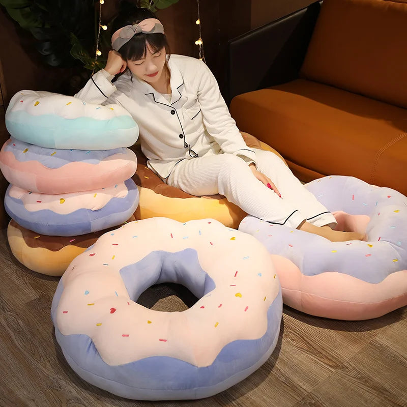 Cocoa the Squishy Chocolate Donut Cushion Plush