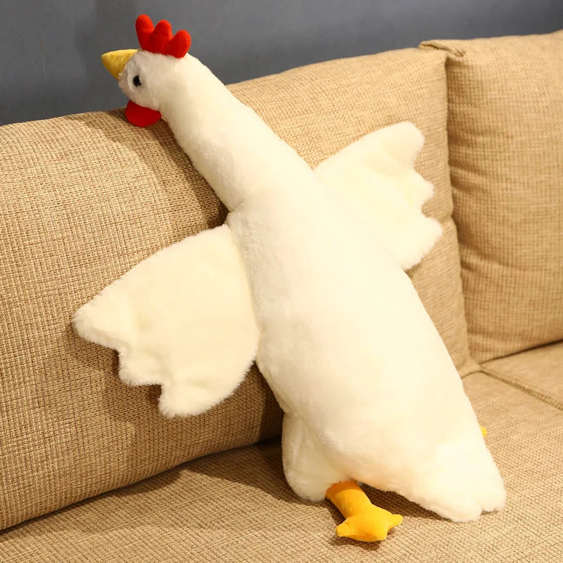 Graceful Sleeping Swan Kawaii Snuggle Plushie