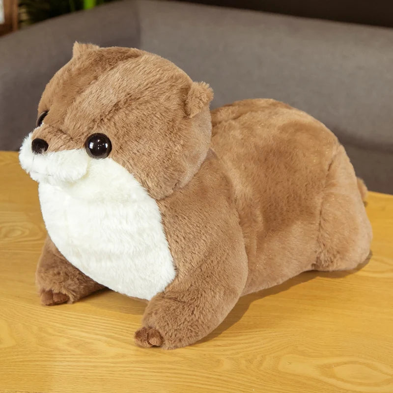 Lutra the Realistic Kawaii Otter Seal Plush