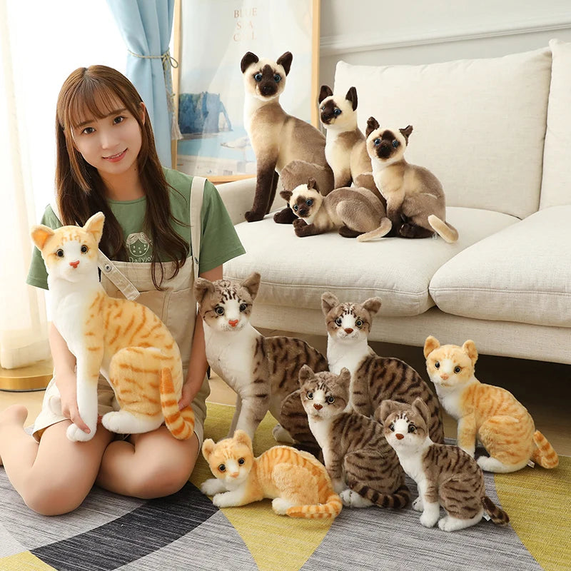 Suki the Kawaii Cuddly Siamese Kitten Snuggle Plushie