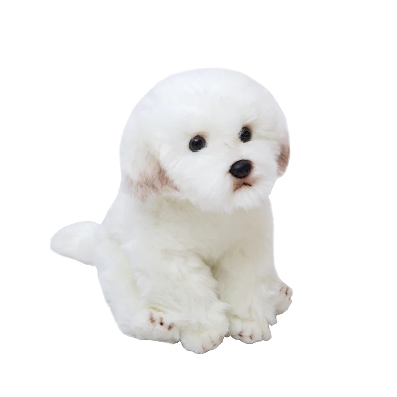 Maltese the Lifelike Soft Cartoon Dog Plush Plushie
