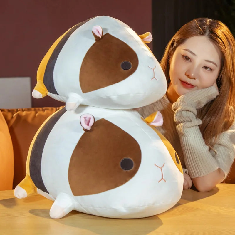 Hammy the Soft Lying Hamster Seal Plush Cushion