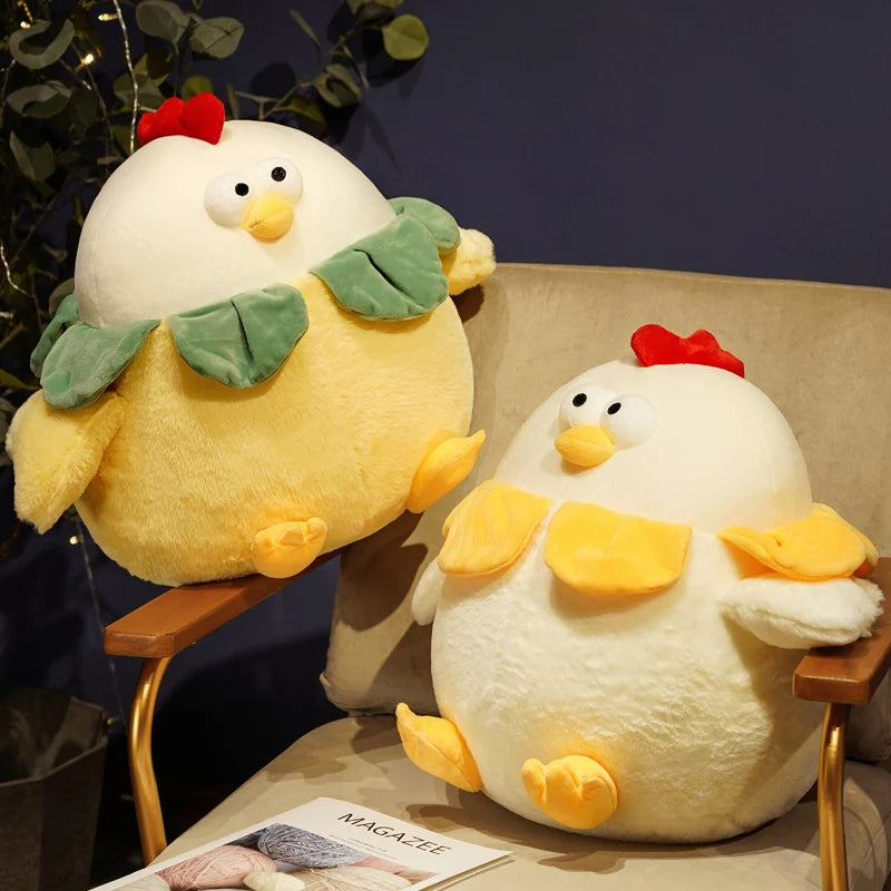 Sunny the Kawaii Fat Round Chick Plush Pillow