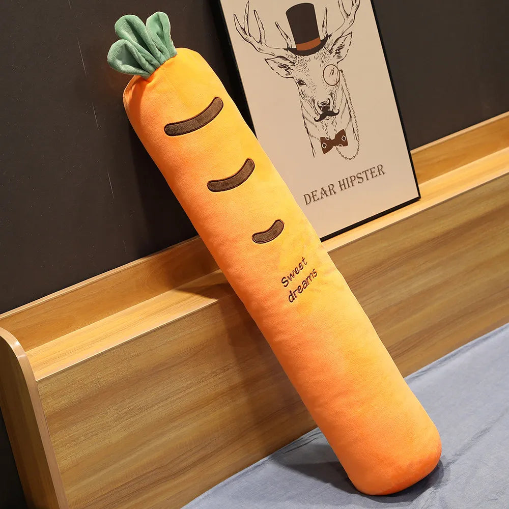 Strawberry the Kawaii Long Fruit Bed Pillow Plush