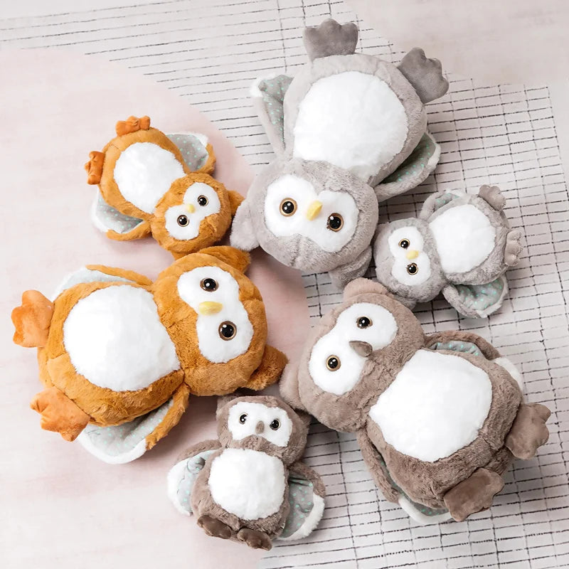 Hootie the Soft Cartoon Owl Stuffed Plush Plushie