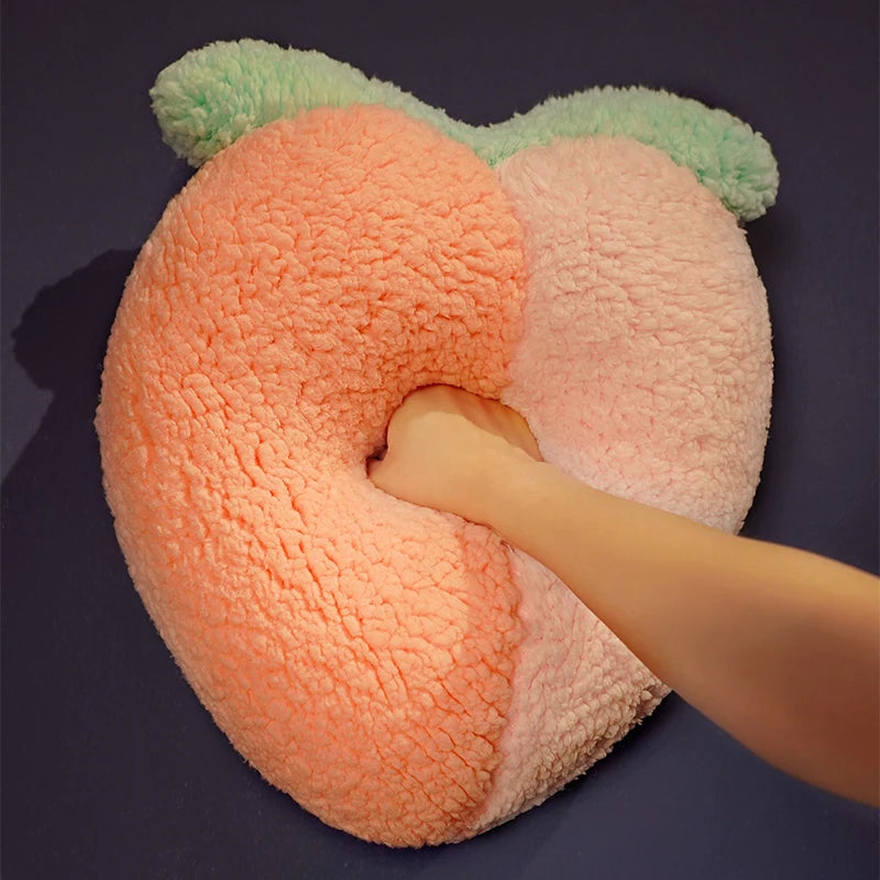 Peachy the Squishy Fruit Cactus Kawaii Sofa Plush Cushion