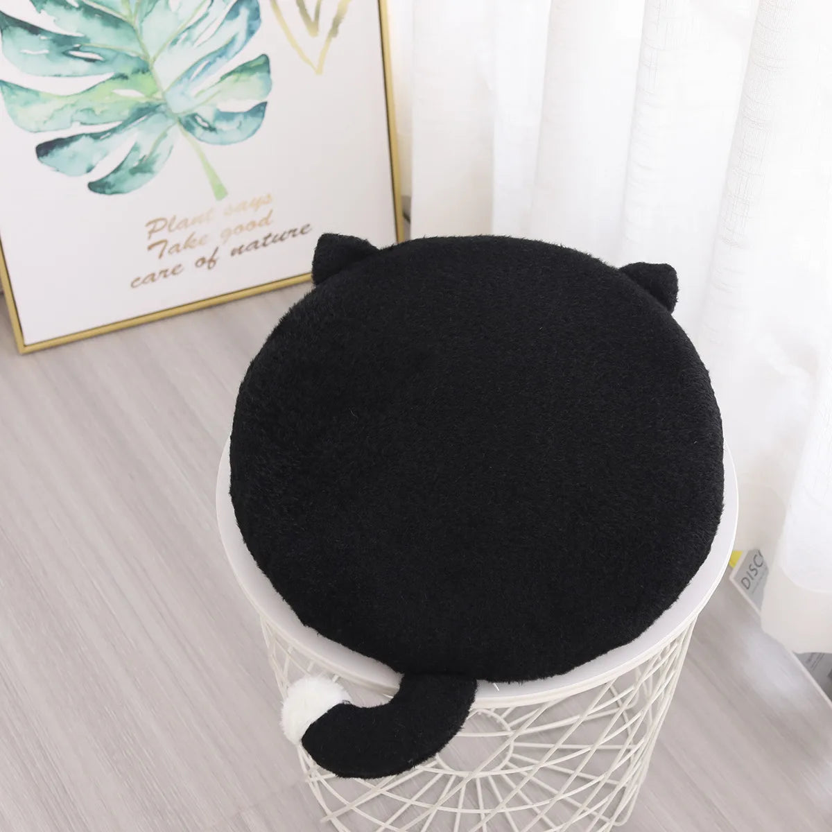 Mochi the Memory Foam Cat Seat Chair Plush Cushion
