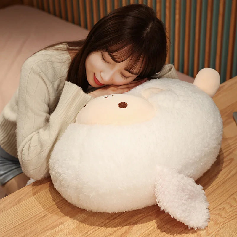 Woolly the Kawaii Round Ball Sheep Plush Pillow