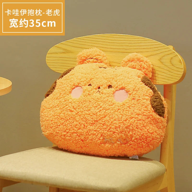 Cozy Kawaii Bear Rabbit Frog Pig Sofa Cushion Plush