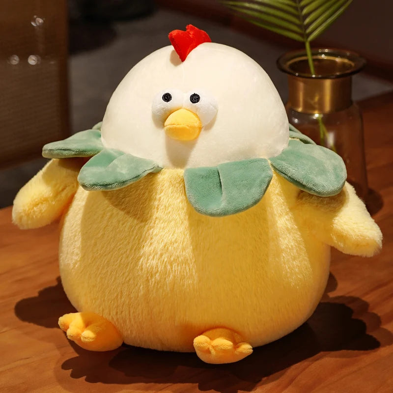 Sunny the Kawaii Fat Round Chick Plush Pillow