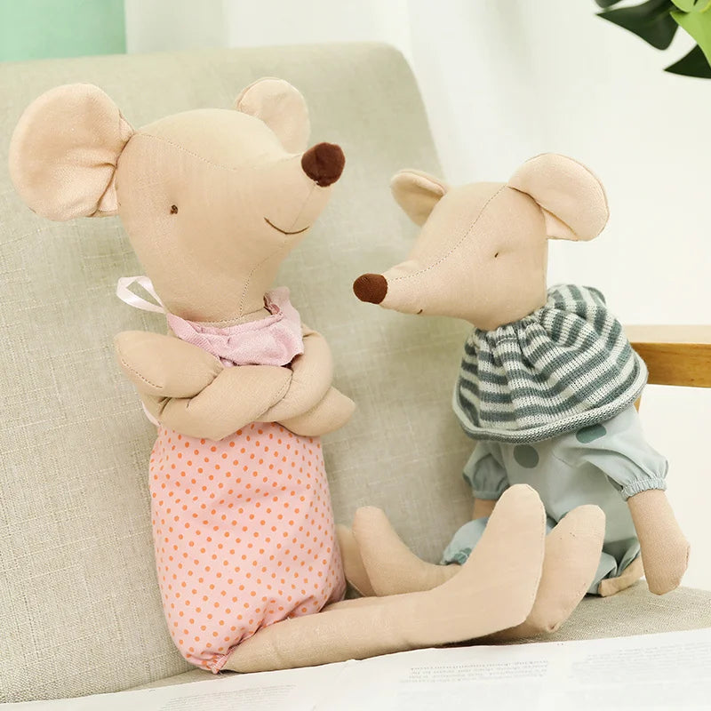Squeaky the Kawaii Sleeping Mouse Plush