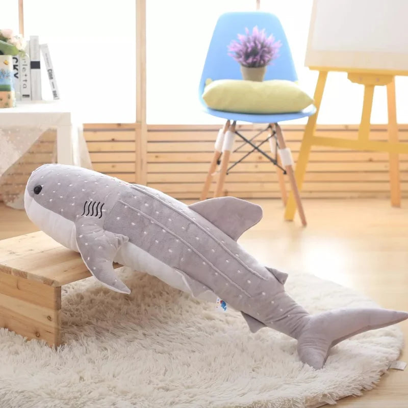 Finn the Chonky Shark Snuggle Pillow