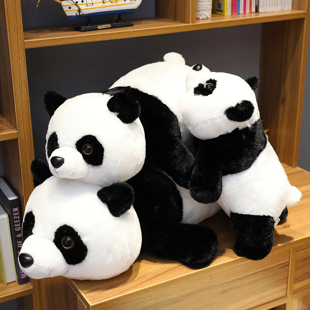 Bamboo the Oversized Sleeping Kawaii Panda Plush Pillow