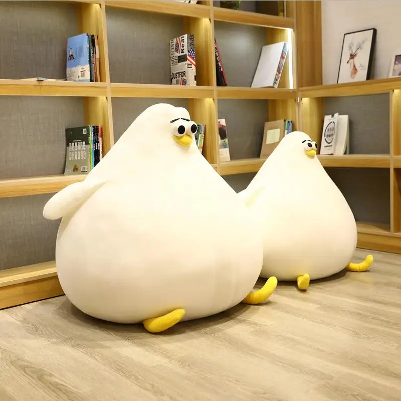 Pudge the Giant Round Lazy Penguin Plush Pillow