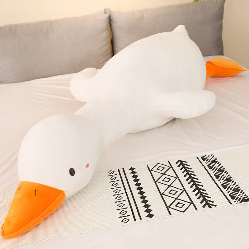 Ducky the Giant Sleepy Kawaii Duck Snuggle Plushie