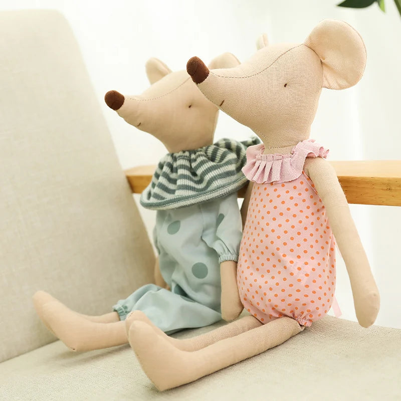 Squeaky the Kawaii Sleeping Mouse Plush