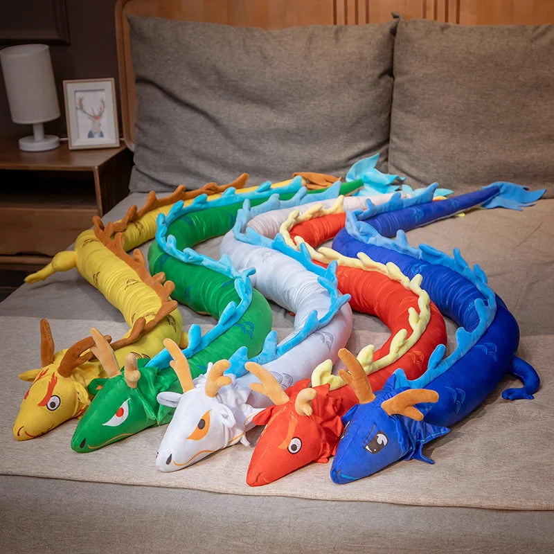Drake the Giant Long Dragon Snuggle Plush