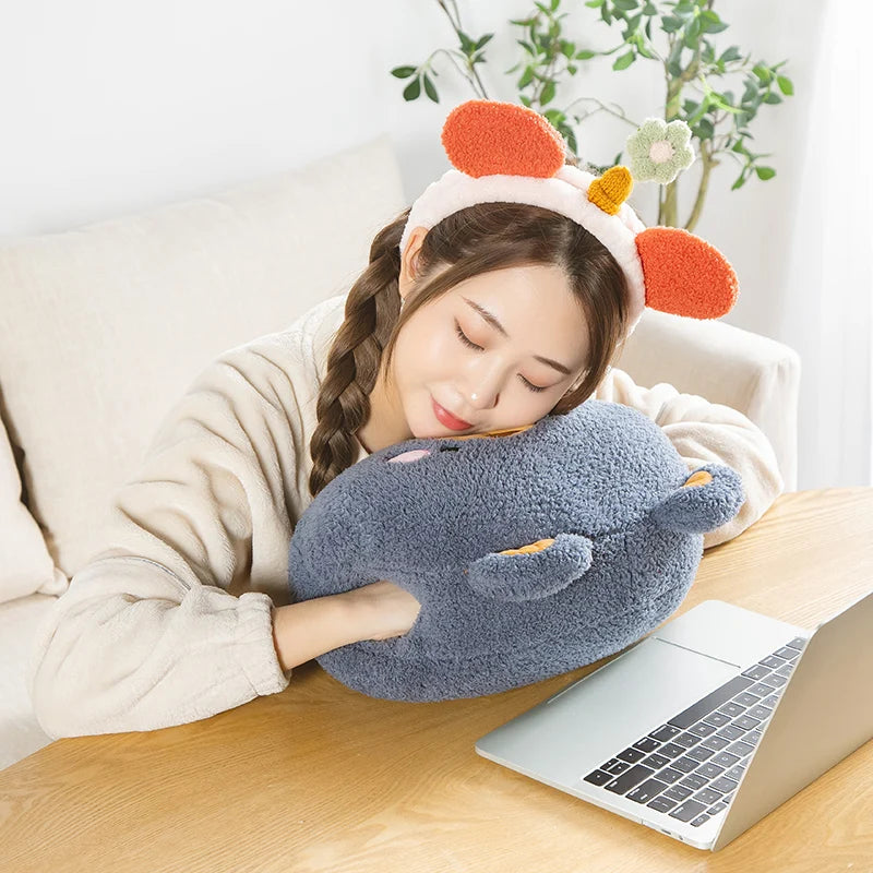 Chubby Raccoon Bear Sloth Koala Sofa Chair Plush Cushion