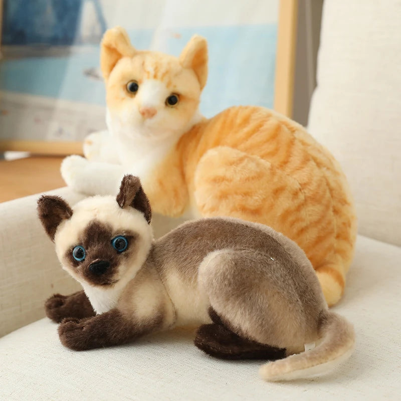 Suki the Kawaii Cuddly Siamese Kitten Snuggle Plushie