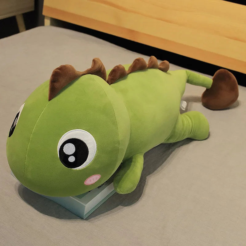 Noodle the Giant Sleepy Long Dinosaur Snuggle Pillow