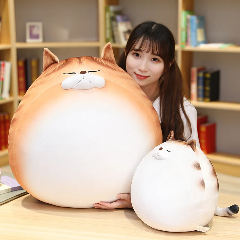Fatty the Chubby Cat Plush Seat Cushion