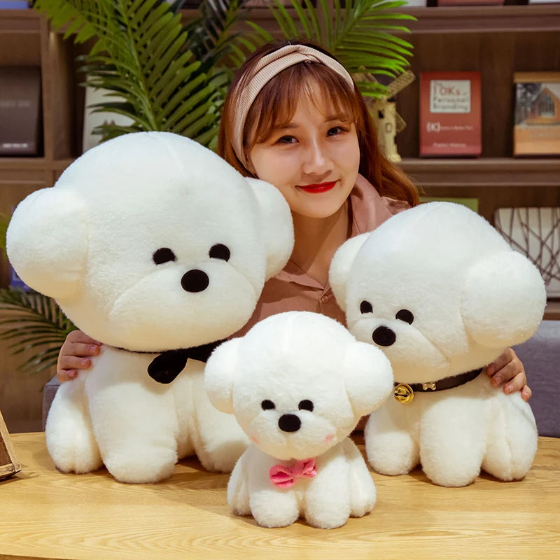Snowball the Soft Simulation Bichon Frise Plush