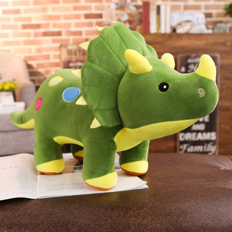 Trike the Giant Triceratops Stegosaurus Dino Plushie