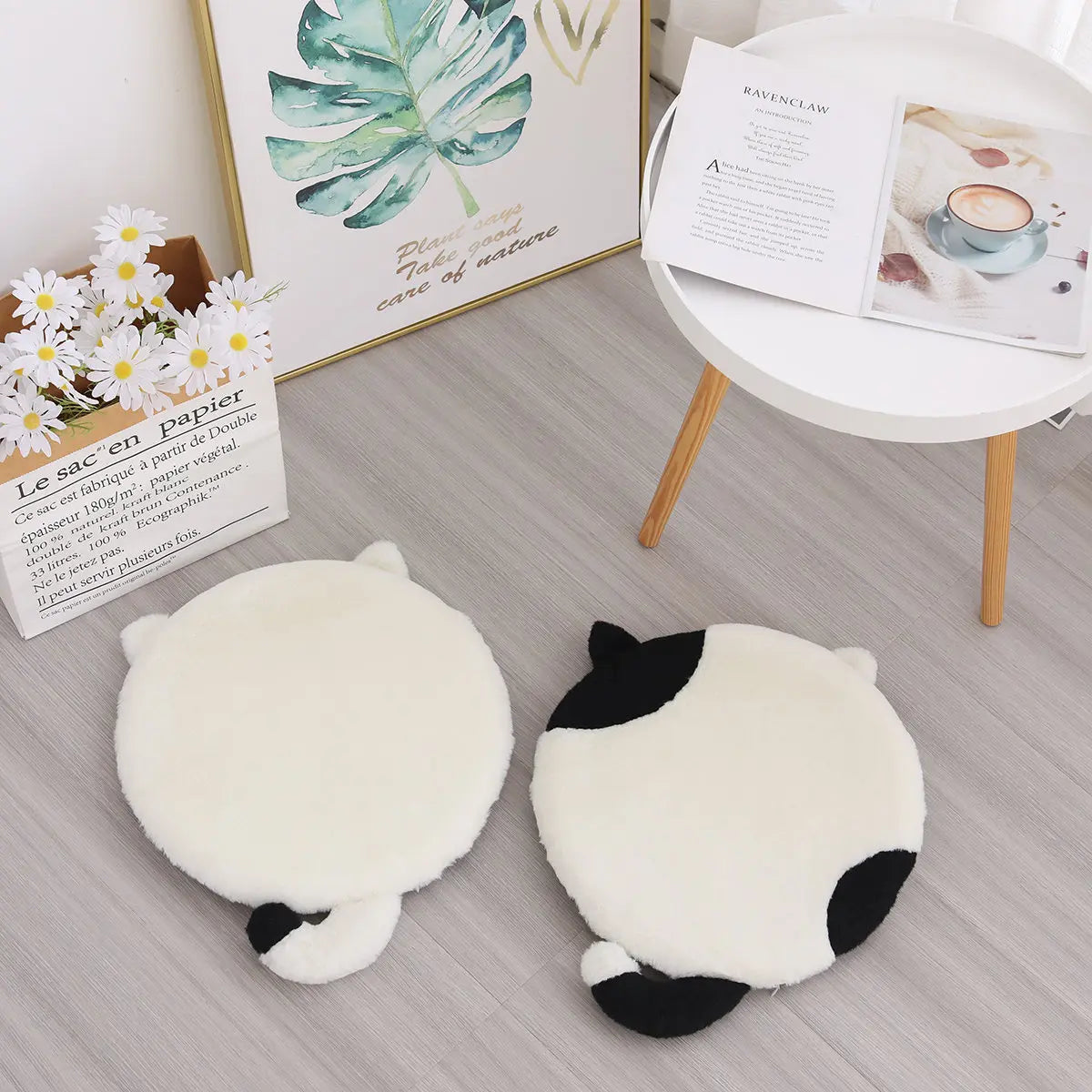 Mochi the Memory Foam Cat Seat Chair Plush Cushion