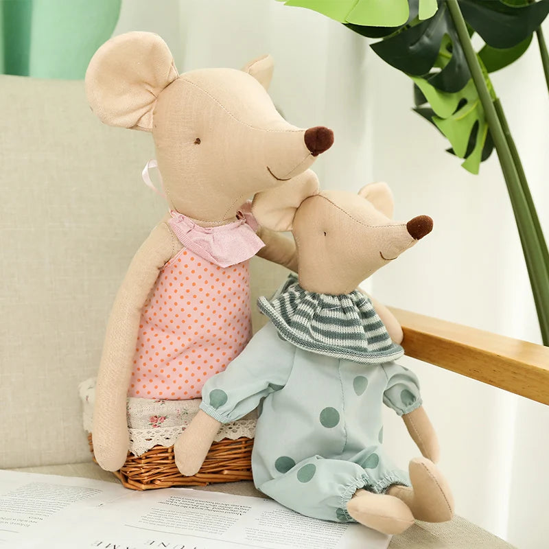 Squeaky the Kawaii Sleeping Mouse Plush