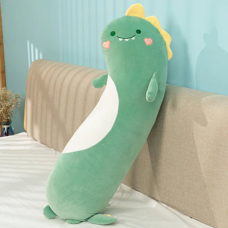Noodle the Long Dino Penguin Husky Unicorn Sleeping Pillow