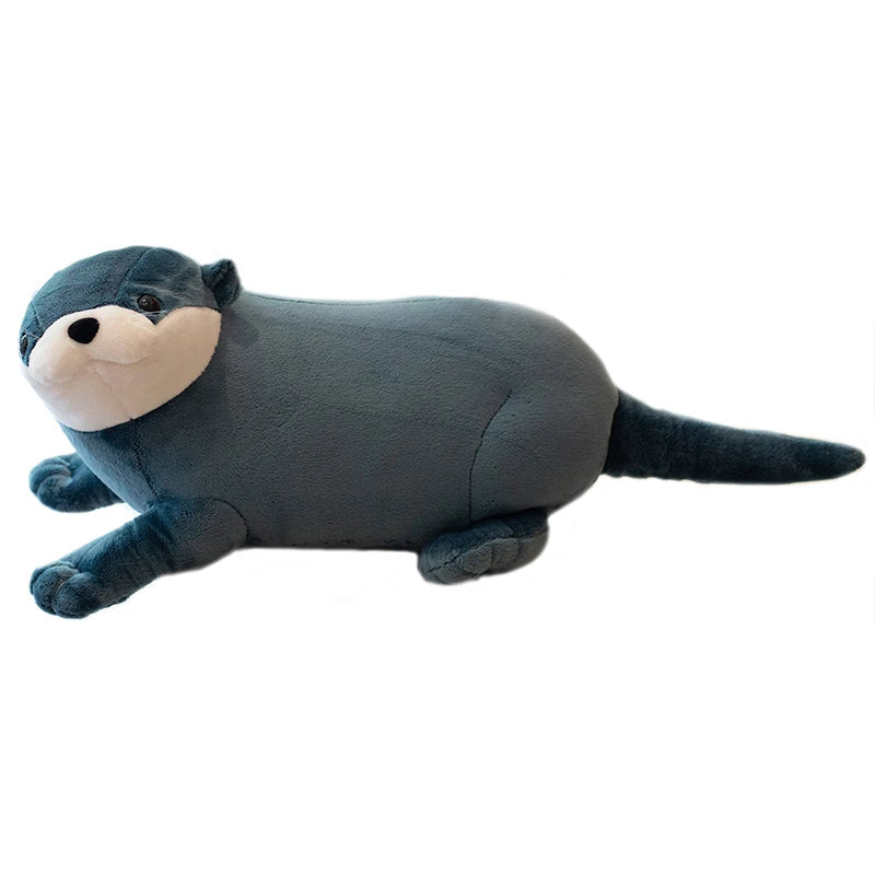 Ottie the Realistic Soft Otter Huggable Plush Pillow