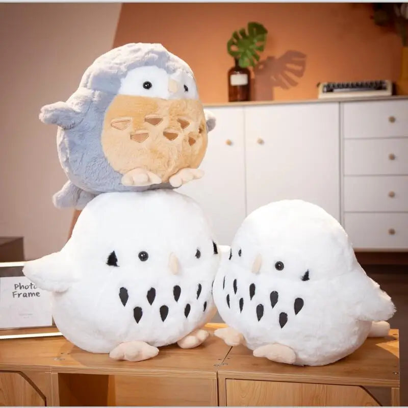 Hootie the Kawaii Owl Hug Pillow Plush