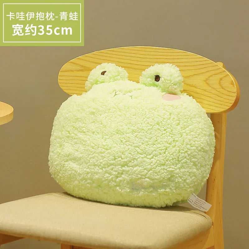 Cozy Kawaii Bear Rabbit Frog Pig Sofa Cushion Plush