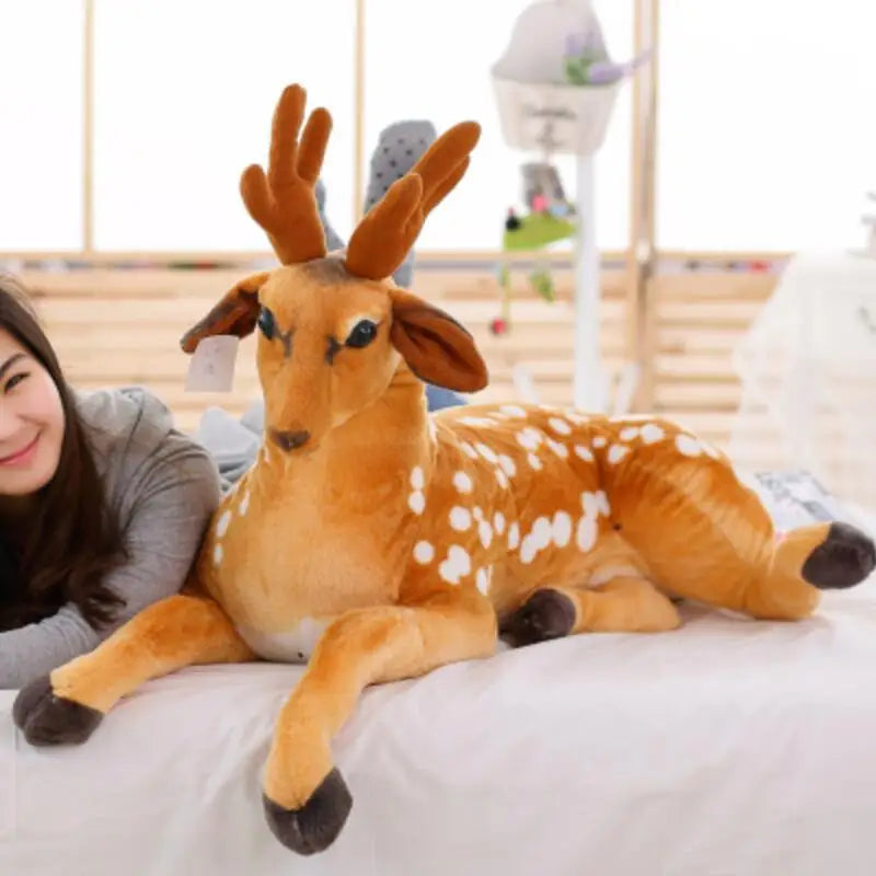 Bambi the Kawaii Simulation Sika Deer Snuggle Plushie