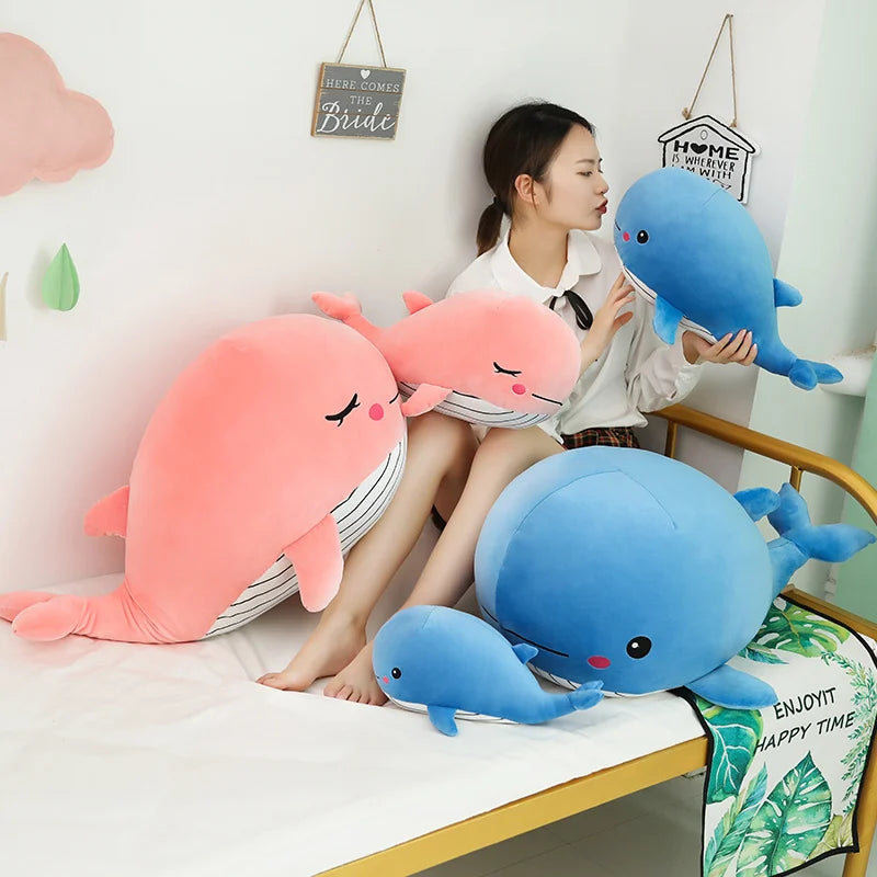 Bubbles the Huggable Soft Ocean Whale Plush
