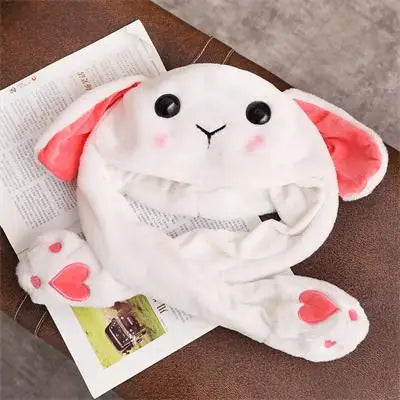 Bun Bun the Wiggly Eared Rabbit Hat Plush