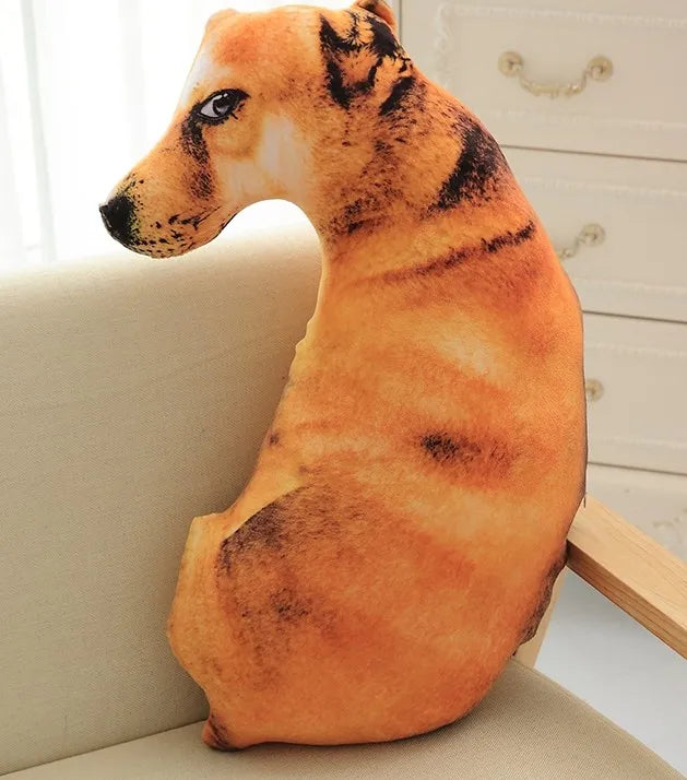 Samoyed the 3D Husky Dog Sofa Plush Pillow