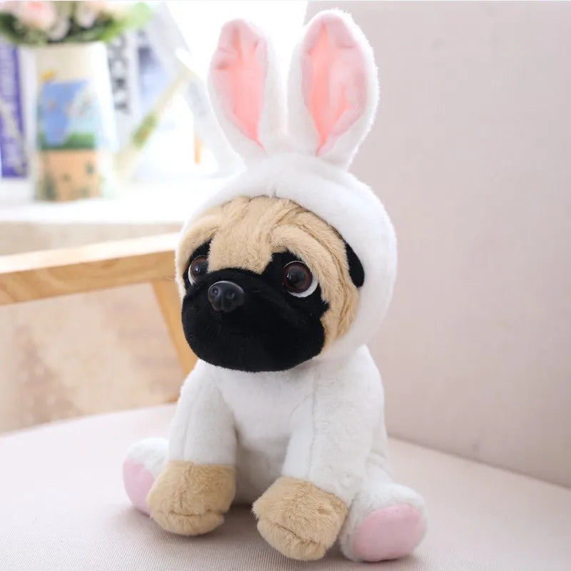 Wrinkles the Kawaii Shar Pei Pug Simulation Puppy Plushie