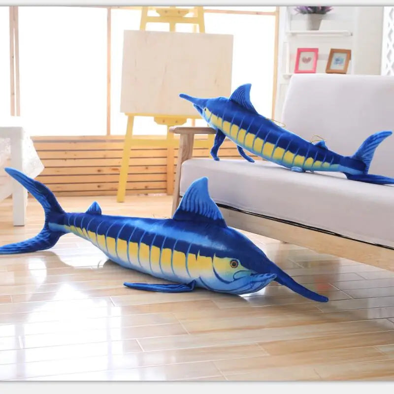 Marlin the Giant Simulation Blue Marlin Fish Plush