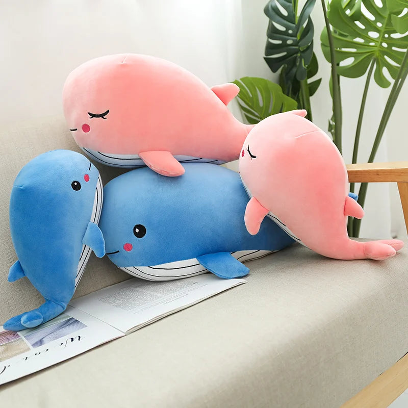 Bubbles the Huggable Soft Ocean Whale Plush
