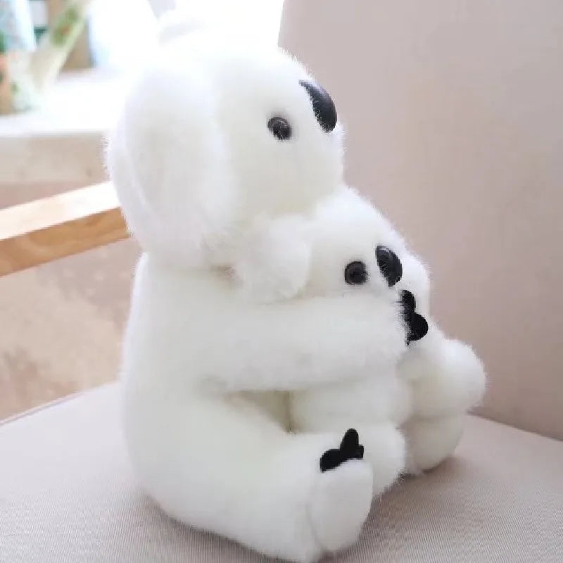 Mama the Koala Bear Holding Baby Plush