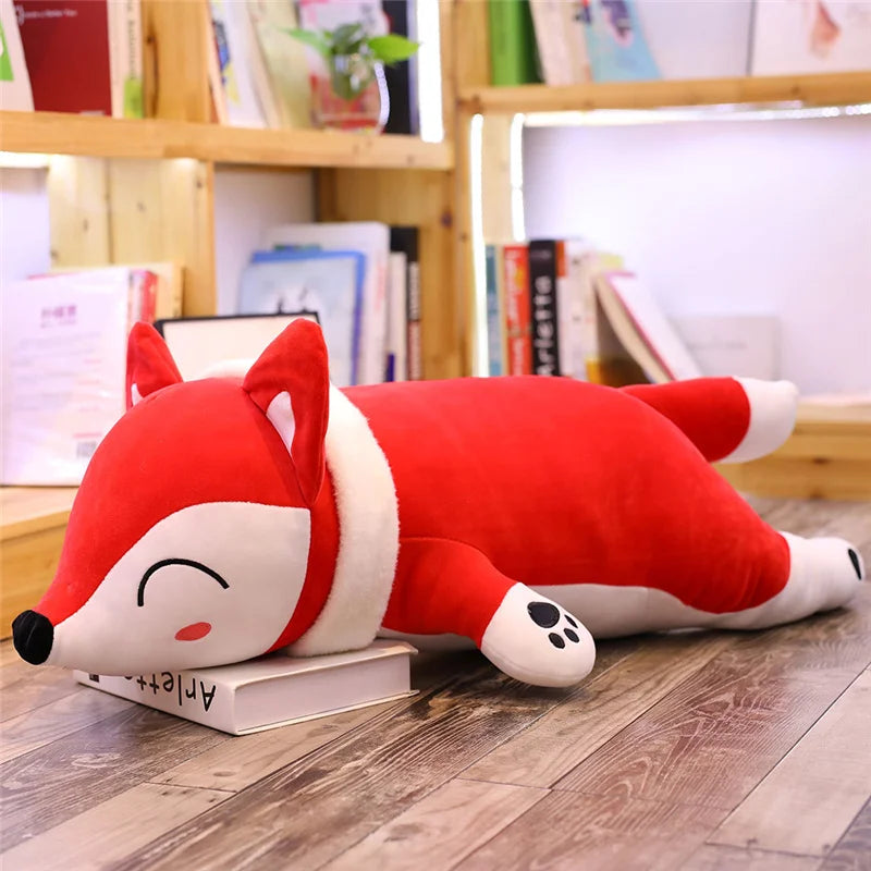 Rusty the Kawaii Stuffed Fox Plush Pillow