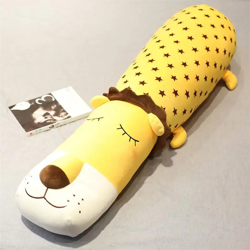 Noodle the Kawaii Long Dog Giraffe Lion Plush Pillow