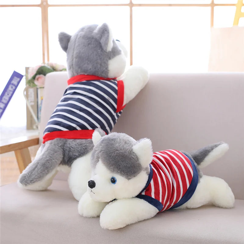 Frosty the Lifelike Siberian Husky Plushie